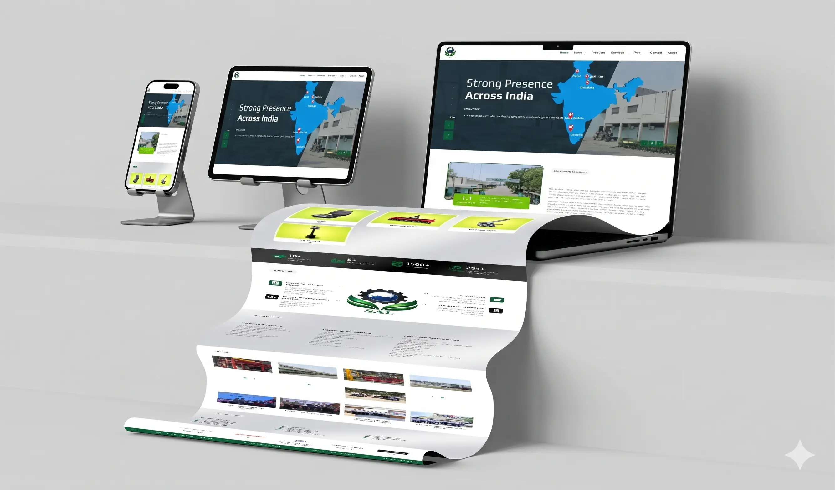 SAL Automotive website preview