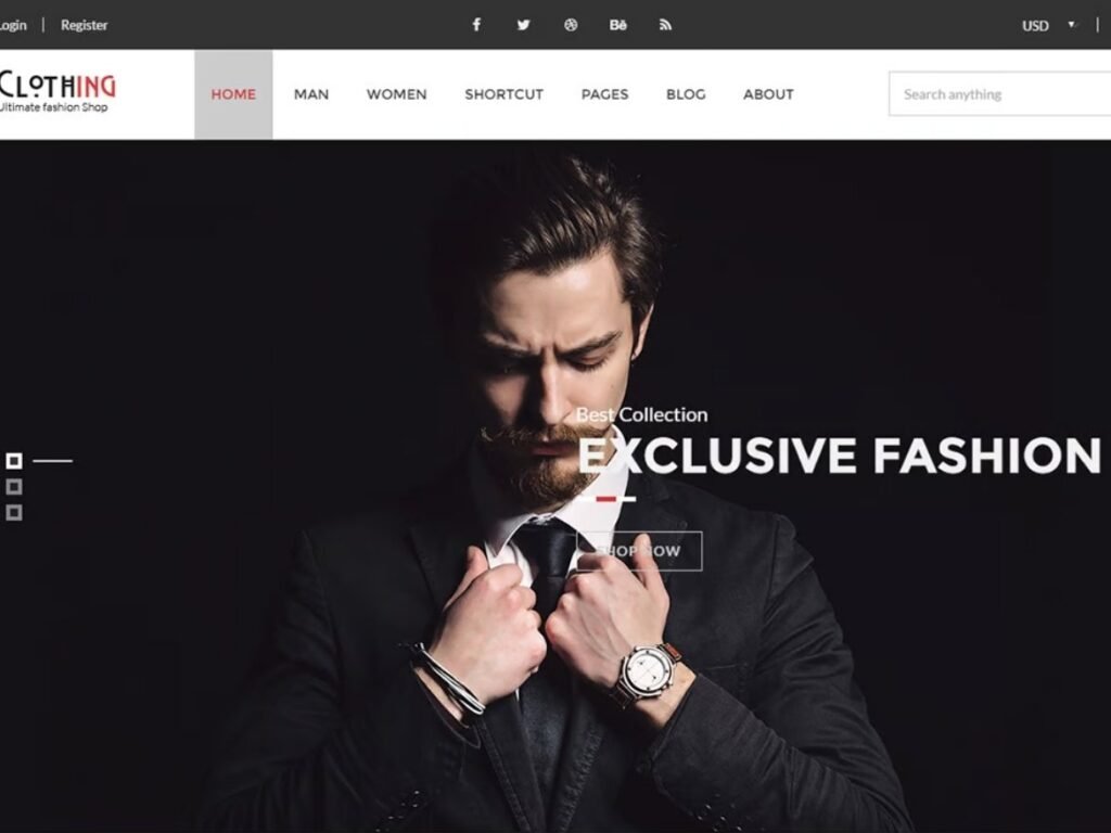 Clothing - eCommerce Fashion