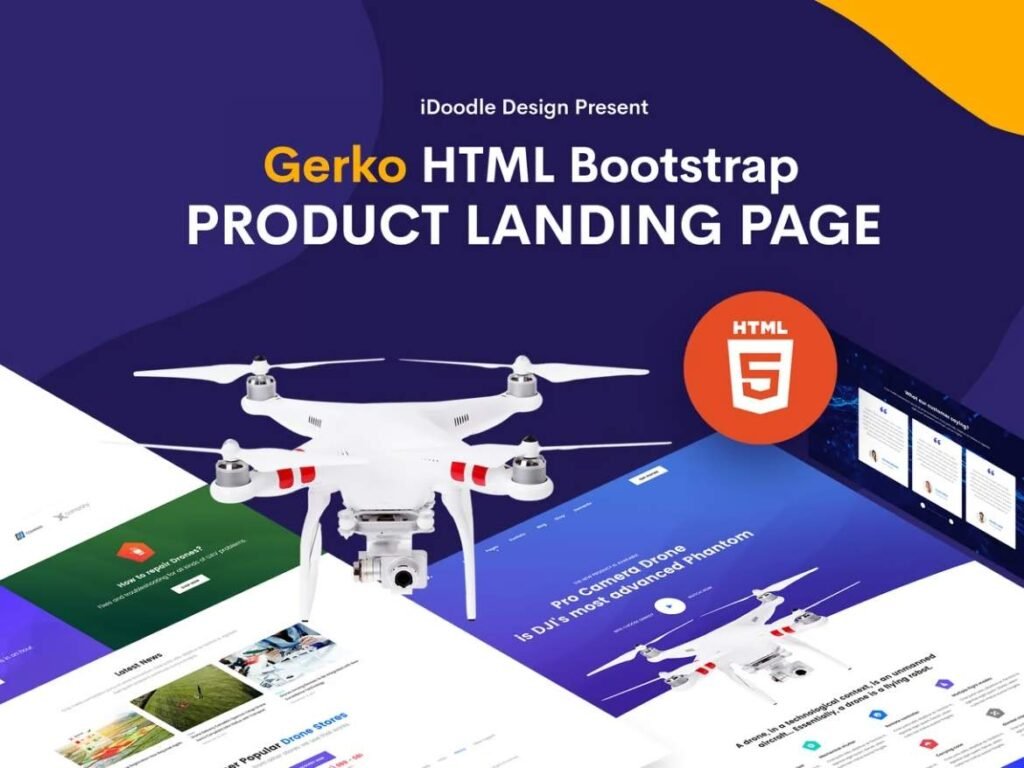 Gerko - Product Landing Page