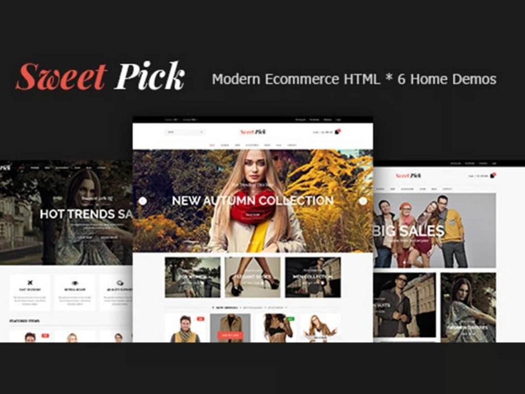 Sweet Pick Modern E-commerce