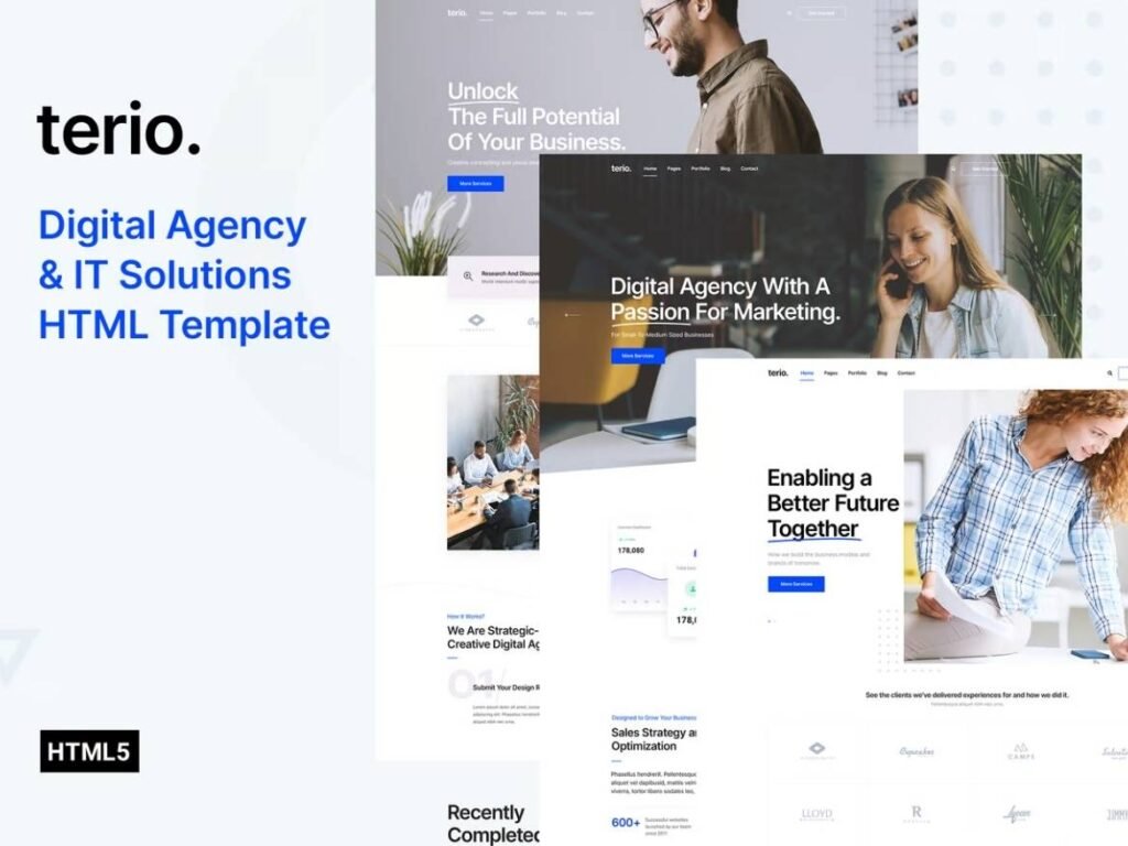 Terio - Digital Agency & IT Services